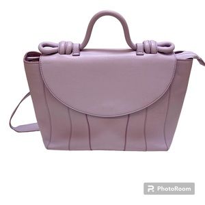 Create & Cultivate Jacqueline Knot Purse Backpack Pastel Purple Bag